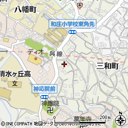 広島県呉市三和町2周辺の地図