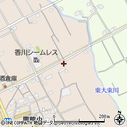 香川県丸亀市綾歌町栗熊東238-1周辺の地図