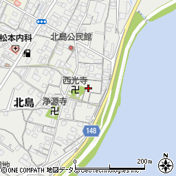 和歌山県和歌山市北島153周辺の地図