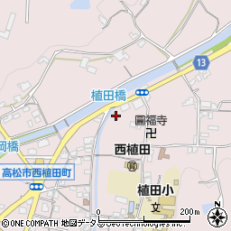 香川県高松市西植田町2237周辺の地図
