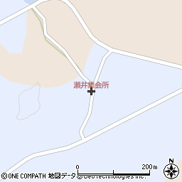 瀬井集会所周辺の地図