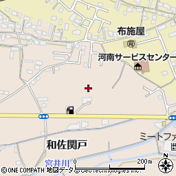 和歌山県和歌山市和佐関戸周辺の地図
