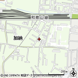 和歌山県和歌山市加納360周辺の地図
