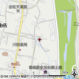 香川県高松市香南町由佐270周辺の地図