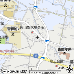 香川県高松市香南町由佐1281周辺の地図