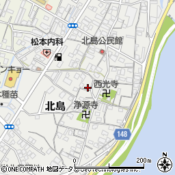 和歌山県和歌山市北島266周辺の地図