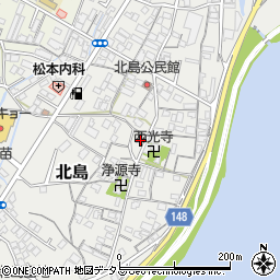 和歌山県和歌山市北島126周辺の地図