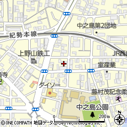 和歌山県和歌山市中之島1128周辺の地図