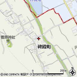 〒765-0062 香川県善通寺市碑殿町の地図