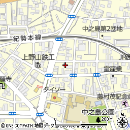 和歌山県和歌山市中之島1127周辺の地図