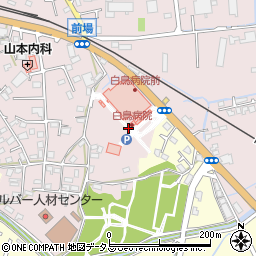 香川県立白鳥病院周辺の地図