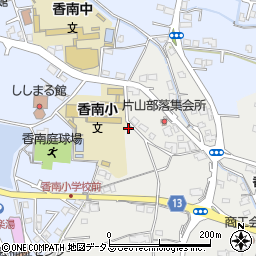 香川県高松市香南町由佐1340周辺の地図