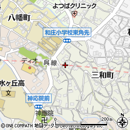 広島県呉市三和町3-18周辺の地図