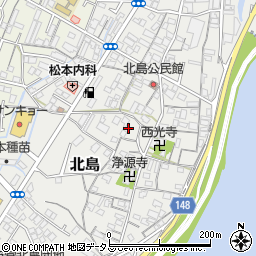 和歌山県和歌山市北島267周辺の地図