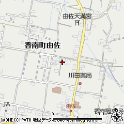 香川県高松市香南町由佐401周辺の地図