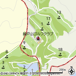 船戸山ゴルフクラブ周辺の地図