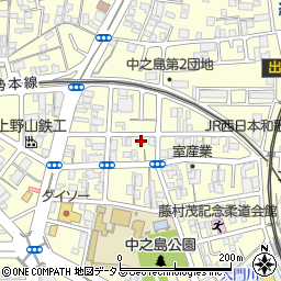 和歌山県和歌山市中之島1193周辺の地図