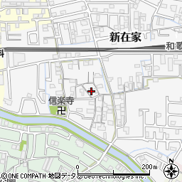 和歌山県和歌山市新在家226周辺の地図