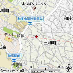 広島県呉市三和町6-28周辺の地図