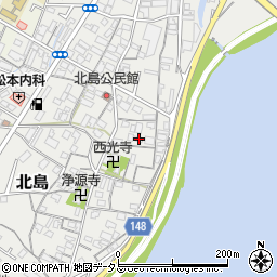 和歌山県和歌山市北島136周辺の地図