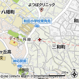 広島県呉市三和町3-8周辺の地図