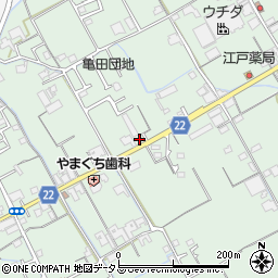 香川県丸亀市垂水町3133-2周辺の地図