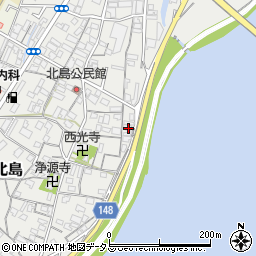 和歌山県和歌山市北島143周辺の地図