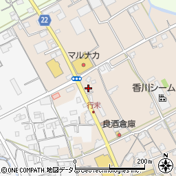 香川県丸亀市綾歌町栗熊東69周辺の地図