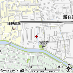 和歌山県和歌山市新在家181-17周辺の地図