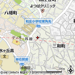 広島県呉市三和町3周辺の地図