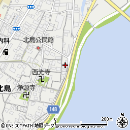 和歌山県和歌山市北島141周辺の地図