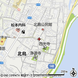 和歌山県和歌山市北島120周辺の地図