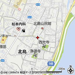 和歌山県和歌山市北島119周辺の地図