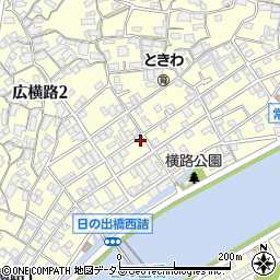 広島県呉市広横路周辺の地図