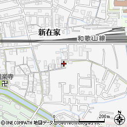 和歌山県和歌山市新在家50周辺の地図