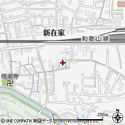 和歌山県和歌山市新在家58-1周辺の地図