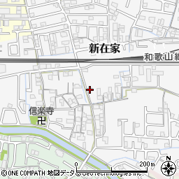 和歌山県和歌山市新在家56-1周辺の地図