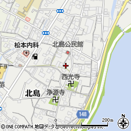 和歌山県和歌山市北島121周辺の地図