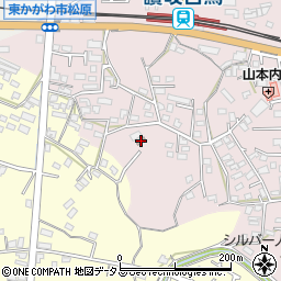 中央通東自治会館周辺の地図