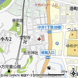 寿総業株式会社　大竹営業所周辺の地図