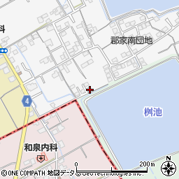 香川県丸亀市郡家町423-3周辺の地図