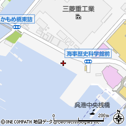 広島県呉市宝町周辺の地図