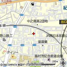 和歌山県和歌山市中之島1172周辺の地図
