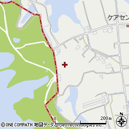 香川県木田郡三木町田中4343周辺の地図