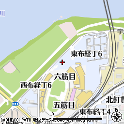 和歌山県和歌山市東布経丁周辺の地図