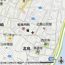和歌山県和歌山市北島111周辺の地図