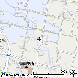 香川県高松市香南町由佐1201周辺の地図
