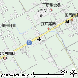 香川県丸亀市垂水町3152周辺の地図