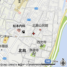 和歌山県和歌山市北島113周辺の地図