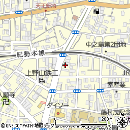 竹野クリーニング店周辺の地図
